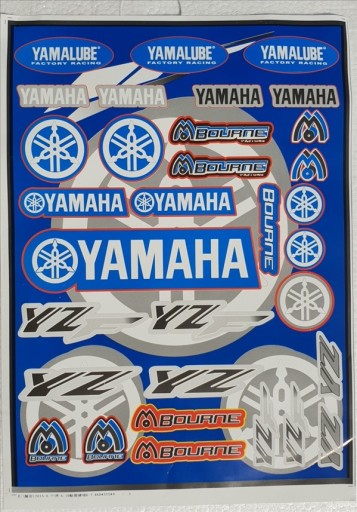 Наклейка Yamaha YZ YZF Наклейки Yamaha