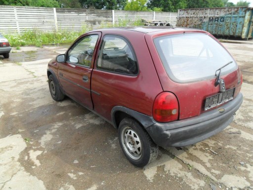 ЗАДНИЙ БАМПЕР OPEL CORSA B 1.4 - ВСЕ ДЕТАЛИ