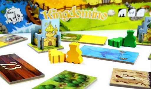 FoxGames Kingdomino НАСТОЛЬНАЯ ИГРА Тактическая и стратегическая ДЛЯ ВСЕЙ СЕМЬИ