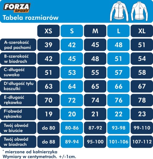 BLUZA KOLARSKA JESIEŃ ZIMA FORZA SPORT FOLK L