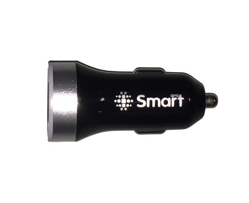 Автомобильное зарядное устройство SMART с двумя USB-портами, макс. 2х2,4А