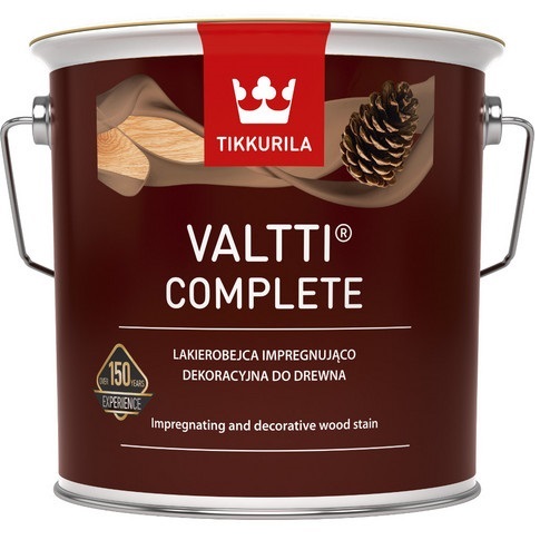 TIKKURILA Valtti Complete 0,9л ЛАК МИНИРОВКА