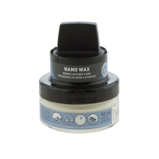 ПРОЗРАЧНЫЙ ВАК ДЛЯ ОБУВИ COCCINE NANO WAX С ГУБКОЙ