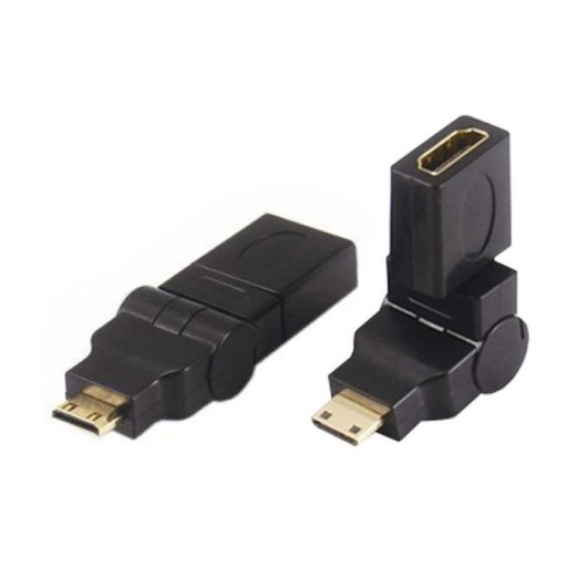 Адаптер Поворотный соединитель 360 HDMI — Mini HDMI F/M