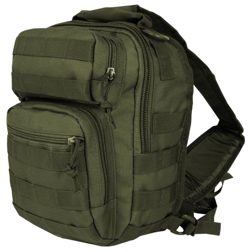 Рюкзак Mil-Tec One Strap Assault 10 л оливкового цвета