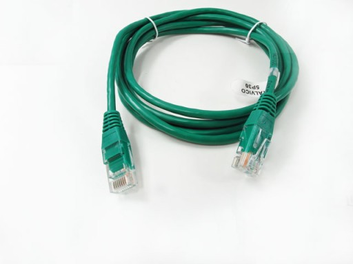 Сетевой кабель патч-корда RJ45 UTP 1,0 м ЗЕЛЕНЫЙ