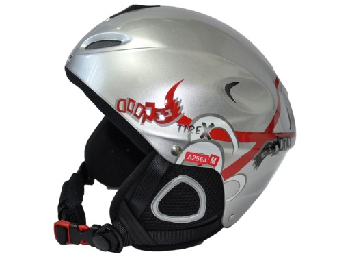 KASK NARCIARSKI SNOWBOARDOWY TIREX SILVER S(54-55)