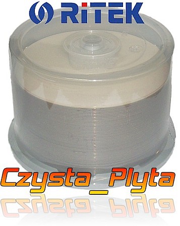 Ritek BD-R x4 25 ГБ, белый, для печати, упаковка CB, 25 шт.
