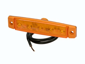 Габаритный фонарь 12/24В LED PROPLAST PRO-FLAT БЕЛЫЙ