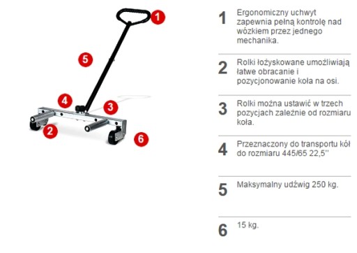 Колесная тележка COMPAC WD-MOBILE Гарантия 36 месяцев