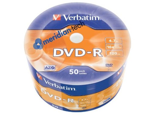 VERBATIM DVD-R диски 4.7Гб 16х 50шт самые дешевые!!