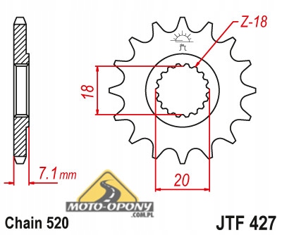 Комплект привода Suzuki RM-Z 250 10-12 лет, усиленный.