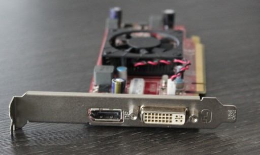 Карта ATI Radeon HD 5450 512 с высокой графикой DVI DP