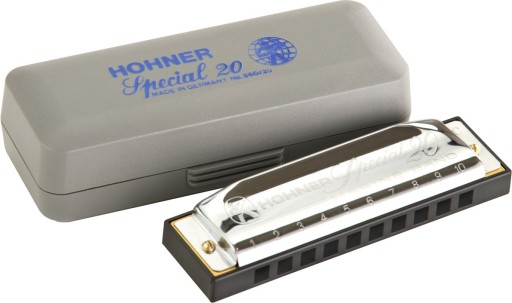 Губная гармошка Hohner Special 20 G + футляр