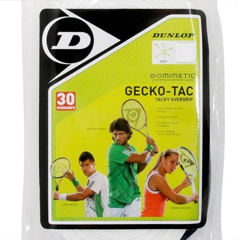 НАРУЖНЫЕ ТЕННИСНЫЕ БЕРТЫ DUNLOP GECKO-TAC, 30 ШТ.