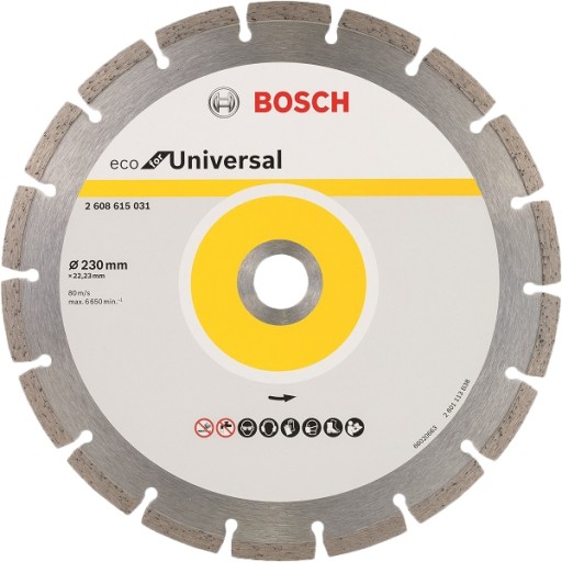 BOSCH Diamond disk 230 бетонный кирпич клинкер