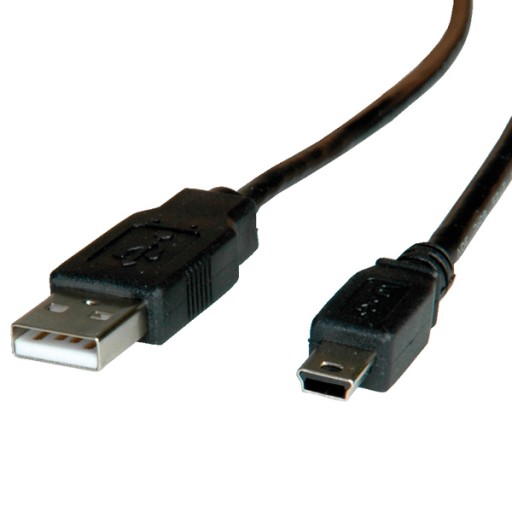 КАБЕЛЬ USB 2.0 - MINI USB 2.0 5-PIN 0,8M