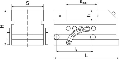 SINE TICE 125MM ТОЧНЫЙ НАКЛОН SPZSB125/160 УПРАВЛЕНИЕ ДЛЯ ИЗМЕРЕНИЙ