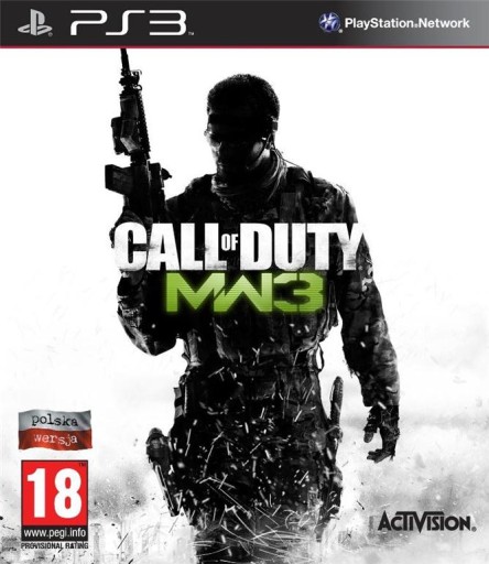 PS3 CALL OF DUTY MODERN WARFARE 3 COD MW3 MW PL