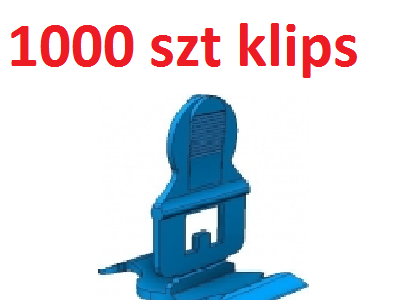 PERFECTLEVEL KLIPSY SYSTEM POZIOMOWANIA 1000 szt