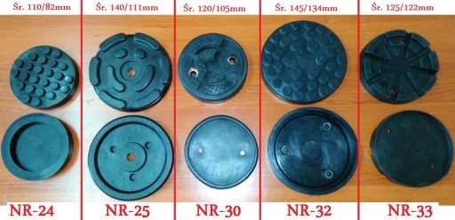 Переходники резиновые двухстоечный подъемник 122/110 (6)