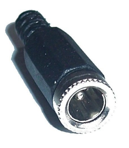 GNIAZDO zasilające DC 2,5 / 5,5 na kabel 5szt 0499