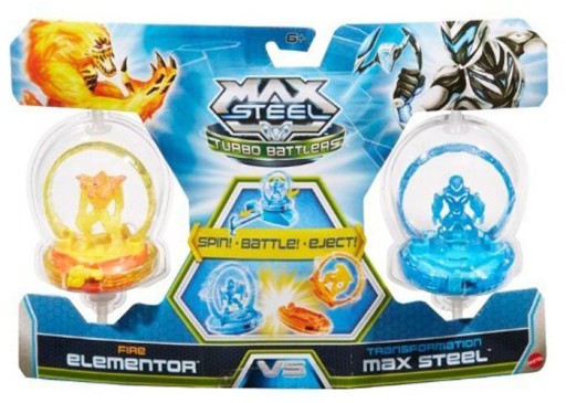 MAX STEEL Y9483 TURBO WARRIORS, ДВЕ НАБОР