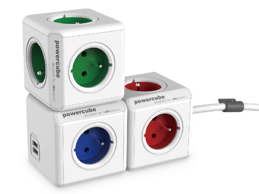 PowerCube Original USB-разветвитель, СЕРЫЙ