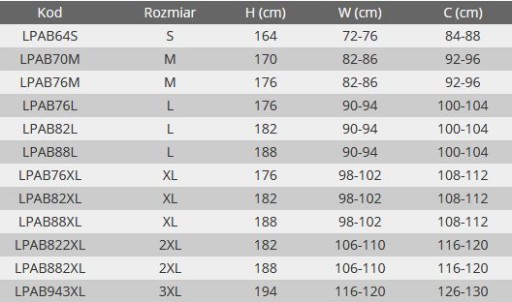 LAHTI PRO Размер защитной рабочей рубашки XL