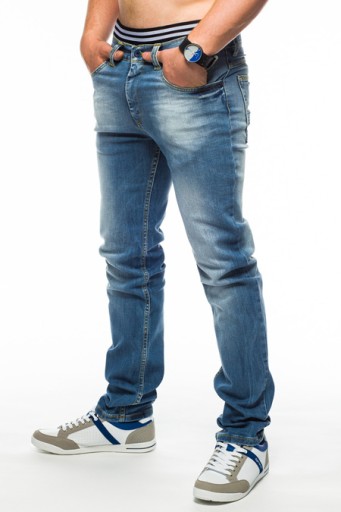 SPODNIE MĘSKIE VANKEL JEANS - 620 - 130CM L32