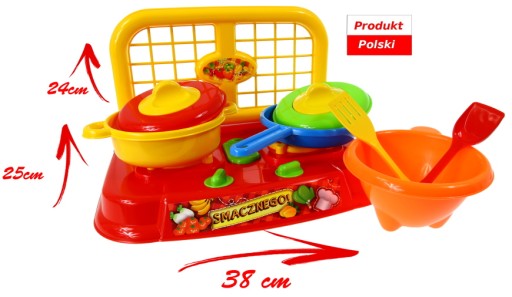 Kuchnia Kuchenka Garnuszki dla dzieci PRODUKT PL