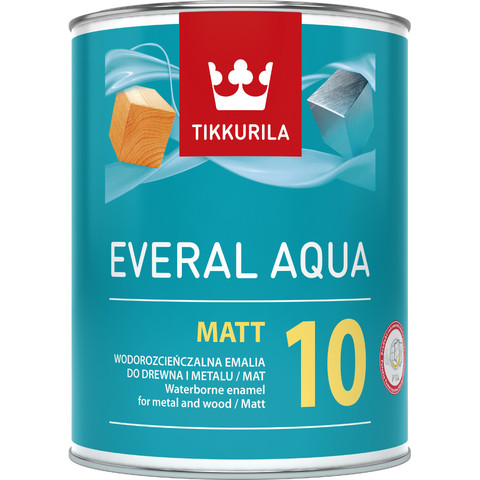 ТИККУРИЛА Everal Aqua Matt [10] 2,7л MaT RAL 7016