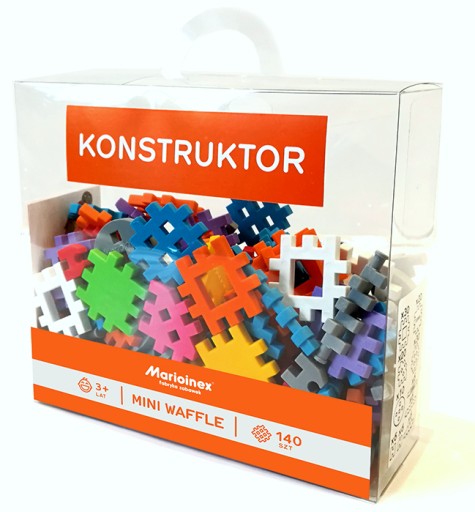 Мини-вафельные кубики Konstruktor 140 Marioinex Waffles