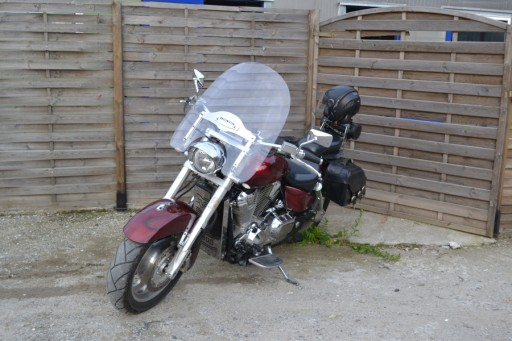 DUŻA SZYBA HONDA SHADOW VT 750 C4 AERO NIERDZEWNA