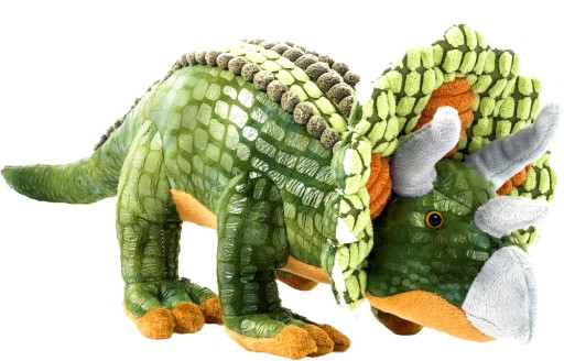 Большой плюшевый талисман динозавра TRICERATOPS DINO