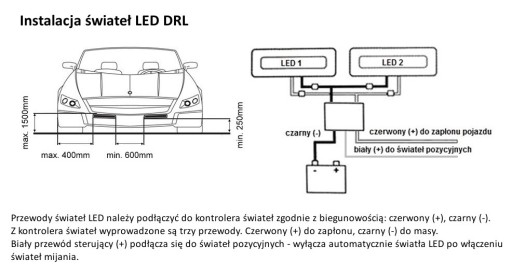 ОЧЕНЬ МОЩНЫЕ СВЕТОДИОДНЫЕ ДНЕВНЫЕ ХОДОВЫЕ ОГНИ АВТОМАТИЧЕСКИЕ