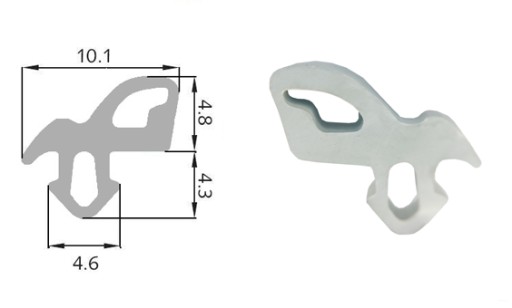 Уплотнители окон ПВХ S-1559 A