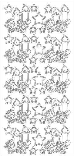 НАКЛЕЙКИ РОЖДЕСТВЕНСКИЕ НАКЛЕЙКИ № JO-142