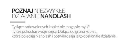 2 X КОНДИЦИОНЕР ДЛЯ РЕСНИЦ NANOLASH 3 МЛ - ДЕШЕВЛЕ - 12%