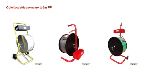 MOCNA Taśma PP 12mm 0,8mm 2000m spinająca do pakowania palet Bandownica CZ