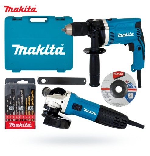 Набор сверл Makita dk0050x1 HP1631K + GA5030R