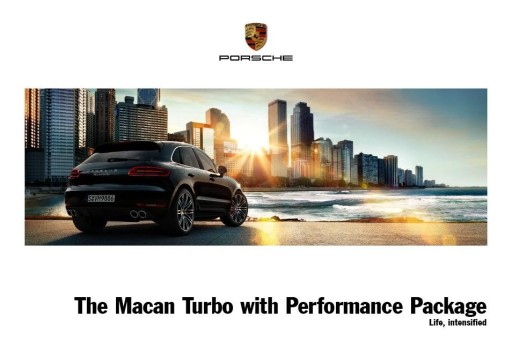 Брошюра Porsche Macan Turbo, модель 2017 г.