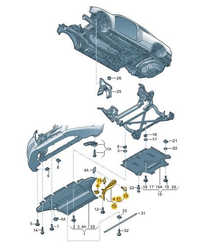 СПОЙЛЕР АРКИ ПЕРЕДНЕГО КОЛЕСА AUDI A4 B8 ОРИГИНАЛ ЛЕВЫЙ ASO