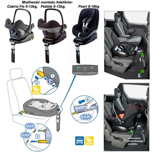 КОЛЯСКА BEBETTO TORINO SI MAXI COSI БАЗА CABRIOFIX