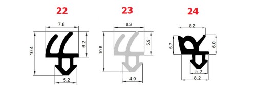 1м = 1,55 зл. ПРОКЛАДКА 2м ПРОКЛАДКА для окна ALUPLAST