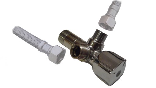 Двойной клапан 1/2x3/8x3/8 ARCO TWIN COMBI