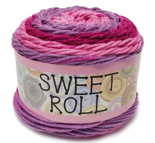 SWEET ROLL YARN акрил 140г РОЗОВЫЙ 1047-05