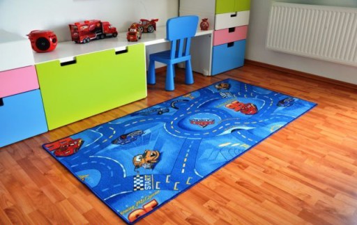 WYKŁADZINA DYWAN DISNEY CARS ULICE MIASTO 100x200