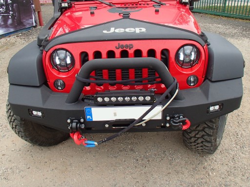 ПЕРЕДНИЙ БАМПЕР JEEP WRANGLER JK, МЕТАЛЛ, СТАЛЬ