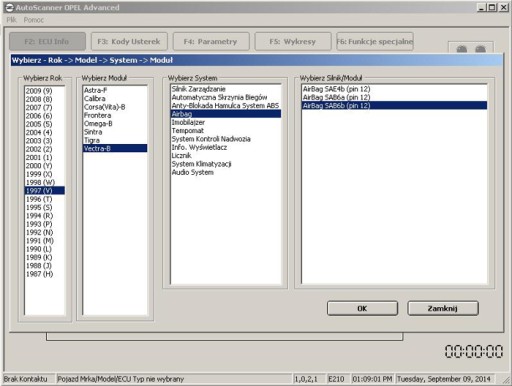 USB-интерфейс Opel Scanner (1987-2005 гг.) с лицензией